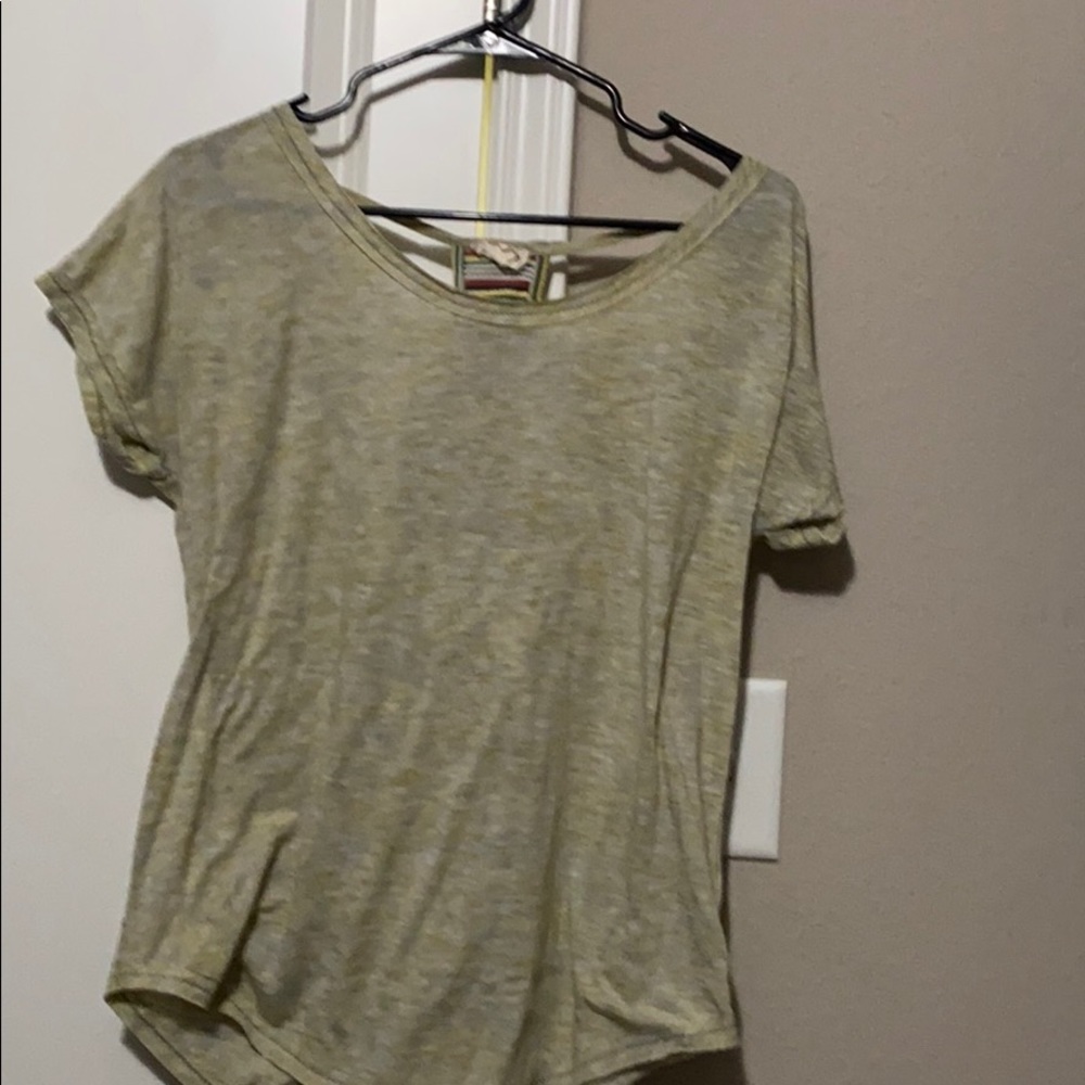 Green light-weight casual shirt